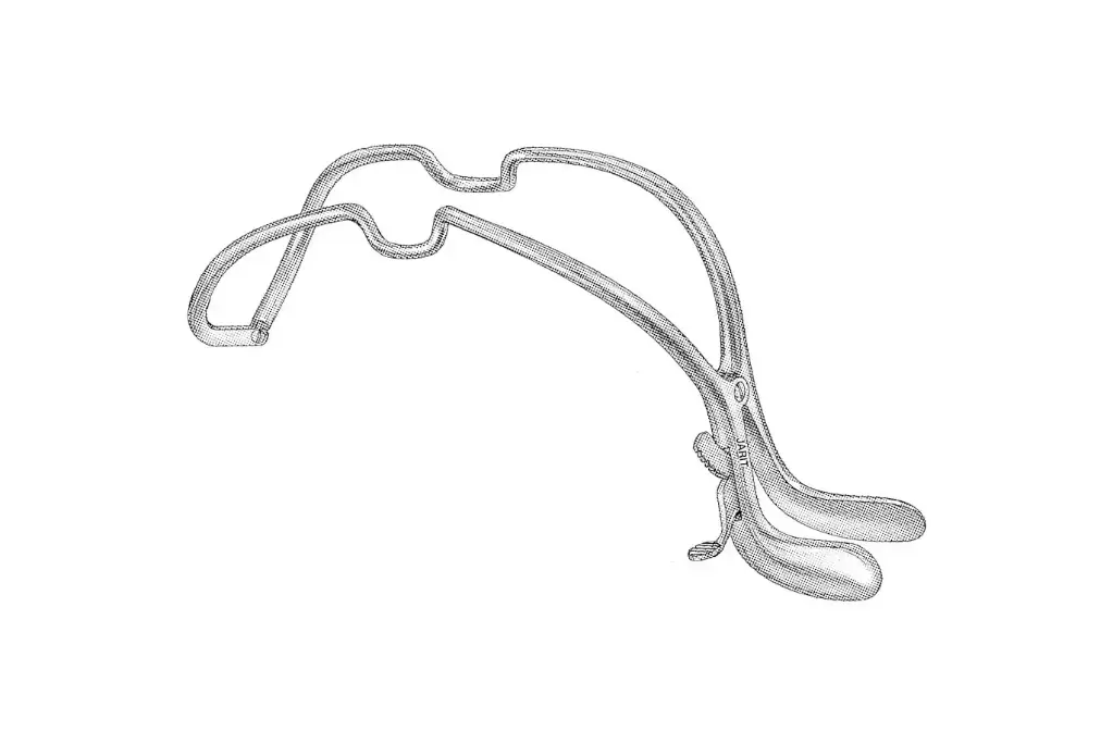 JENNINGS MOUTH GAG, 5-1/8, 40MM SPREAD, MEDIUM