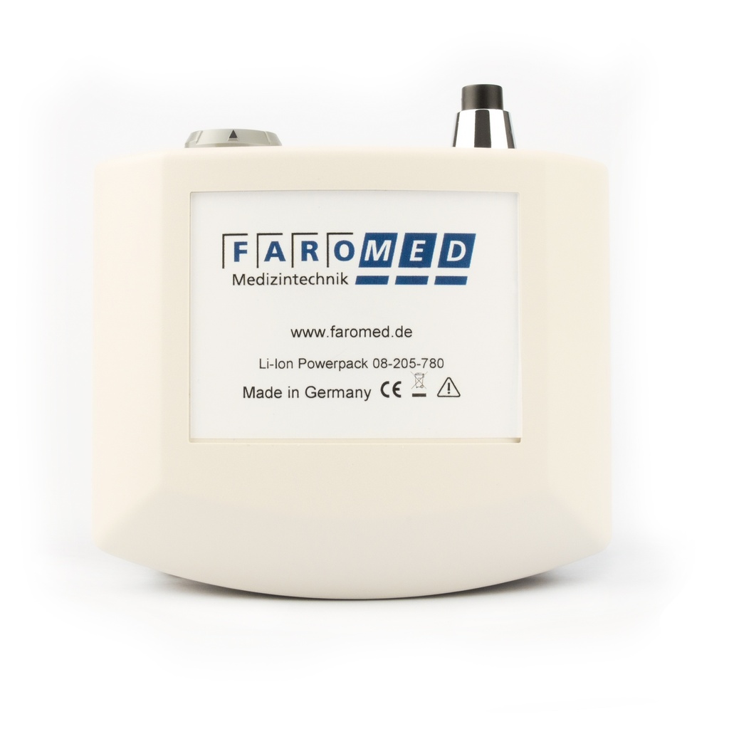 LI-ION RECHARGEABLE BATTERY BOX 1,9 AH, 700 MA, 4 POLE PLUG, BELT CLIP (FOR 08-785 HEADLIGHT)