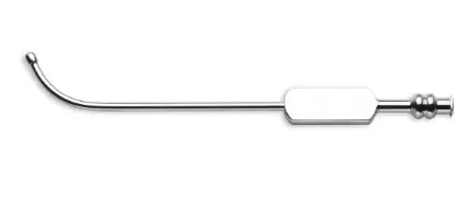 VON EICKEN SINUS CANNULA SUCTION,2.5MM,CURVED LONG