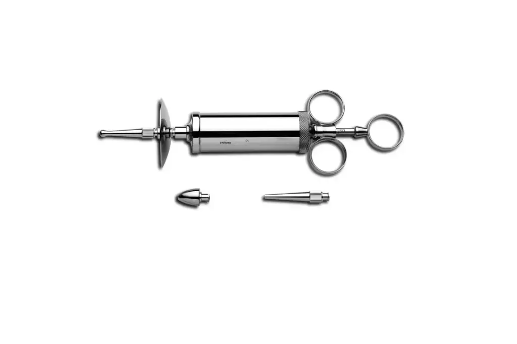 SYRINGE METAL EAR 100CC (DESCONTINUADO)