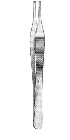 [130-240 (INT)] ADSON TISSUE FORCEPS, 4-3/4, 2X3 TEETH