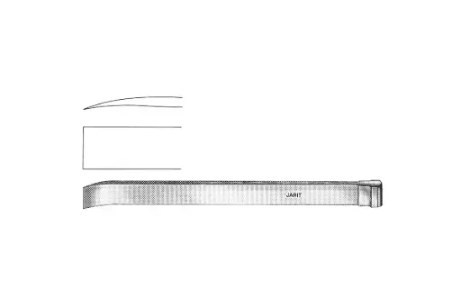 [250-392 (INT)] LAMBOTTE MINI OSTEOTOME 5, STRAIGHT, 4MM WIDE