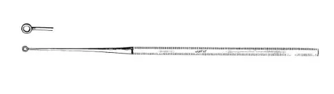 [380-193 (INT)] BUCK EAR CURETTE, 5-7/8, ANGLED, BLUNT, SIZE 2